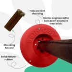 Bully Stick Holder for Dogs - Large Size - Interactive Dog Toy, Dog Treat Holder, Slow Feeder, Treat Dispenser, Chew Toy and Dog Safety Device - Image 3