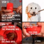 Bully Stick Holder for Dogs - Large Size - Interactive Dog Toy, Dog Treat Holder, Slow Feeder, Treat Dispenser, Chew Toy and Dog Safety Device - Image 9