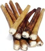 12" Jumbo Bully Sticks - av 75 gr Each! - 10 Pack - Long Lasting, All Natural, Single Ingredient, Dehydrated Dog Treats and Dental Chews - Image 3