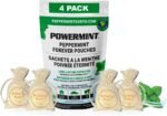 POWERMINT Peppermint Forever Pouches for Home, Farm and Vehicle. Premium Quality. 4-PACK - Image 4