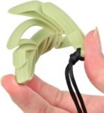 Chew Necklaces for Sensory Kids Adults Boys Girls,Fidget Chewing Necklace Toy,Soft Elastic Silicone Necklace BPA-Free.Fruit Green - Image 3