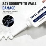 Drywall Patch Repair Kit with Scraper,White Spackle Wall Repair Paste,2026 New Wall Mending Agent Wall Repair Agent Tile Gap Filler for Holes & Cracks Nail Holes, Dents & Small Damage. (1) - Image 8