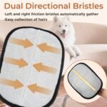 Pet Hair Removal Gloves,2 Pack Magic Brush Pet Hair Remover Tool for Cat & Dog,Upgraded Reusable Pet Hair Gloves for Couch, Clothing, Carpet & Car Seat (Blue) - Image 4