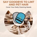 Pet Hair Removal Gloves,2 Pack Magic Brush Pet Hair Remover Tool for Cat & Dog,Upgraded Reusable Pet Hair Gloves for Couch, Clothing, Carpet & Car Seat (Blue) - Image 7