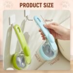 Pet Bath Brush, 2025 New Dog Cat Shower BrushPet Massage Bath Brush,All Coat Types (Green) - Image 7