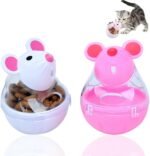 2 Pcs Cat Slow Feeder Food Ball – Cute Pet Treat Dispenser, Applicable to Interactive Dog Toys, Interactive Cat Toy, Dog Toys for Small Dogs, Treat Dispensing Dog Toy, Let Pets Eat on Their Own. - Image 2