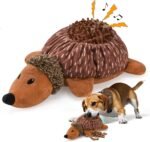 2 in1 Interactive Hedgehog Dog Toy, Plush Dog Snuffle Toy, Enrichment Toys for Small Dog - Image 2