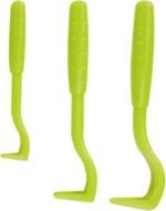 3 Piece Tick Hook Tweezer Kit for Dogs Cats Horses Cleaner for Pet Grooming Green Blue Durability - Image 2
