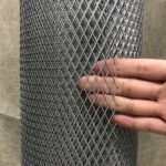 304 Stainless Steel Mesh Screen Expanded Metal Sheet Diamond Mesh for Vent Rodent Mesh Pet Screen Dryer Vent Screen Metal Mesh Sheets Metal Screen Animal cage net (Mesh8x16mm Size16"X40") - Image 2