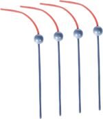 4Pcs Cat Wand Replacement Toys for Interactive Motorized Kitten Toy, Plastic Cat Wand Toy Refill Indoor Kitten Play & Exercise - Image 2