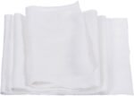 8" x 39" Elastic Cuffs Ribbed Trims for Sewing Cotton Fabric Knitted Ribbed Stretch Band, [for Cuffs, Waistband, Collar] - White - Image 2
