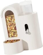 Automatic Pet Food Dispenser and Waterer for Hamster Leak Feeder with Detachable Part Cage Feeding Essential Hamster Feeding Station with Water Dispenser - Image 2