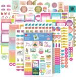 Avery Fitness Planner Stickers Pack, 30 Sheets of Health and Fitness Stickers, Set of 1,362 Stickers for Your Planner, Journal or Calendar (6787) - Image 2