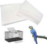 Bird Cage Paper Liners 100 Sheets Non-Woven Bird Nesting Box Pads, 22.8×10.6in - Image 2