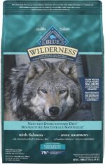 Blue Buffalo Wilderness More Meat & Wholesome Grains Natural Dry Dog Food, Large Breed Salmon 24lb - Image 2