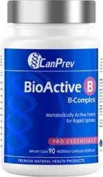 CanPrev BioActive B Vitamin, 90 V-Caps 30-Day Supply - B Vitamin Blend with B1, B2, B3, B5, B6, B12, Folate, Biotin, Choline & Inositol - Perfect for Men & Women - Support Energy & Metabolic Functions - Image 2