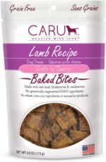 Caru - Lamb Recipe, Soft ‘n Tasty Baked Bites All-Natural Dog Treats, Made with Real Lamb, Blueberries and Cranberries (4 oz) - Image 2