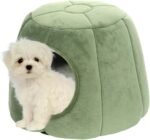 Cat Beds for Indoor Cats,Winter Cat Caves for Indoor Cats - 2-in-1 Pet Nest Villa Tent, Small Pets House with Removable Cushion Pad, Semi-Closed Design - Image 2