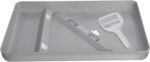 Cat Litter Box Tray Compatible with Petsafe Scoop-Free- Odor & Stain-Resistant, Easy Disassembly - Includes Free Scoop for Cat Litter Boxes Plastic - Image 2