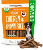 Chewmasters Organic Chicken & Brown Rice Dog Treats, 2 Pound Bag, 100% Organic, Made in The USA, Corn, Soy & Wheat Free, No by-Products, Real Meat Dog Treat - Image 2