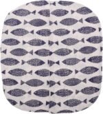 Compatible Cat Litter Box Door Curtain Cotton Linen Kitten Litter Box Accessory Privacy Screen - Image 2