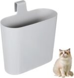 DECHOUS Cat Litter Scoop Holder Plastic Cat Litter Shovel Storage Holder with Hook for Space Saving Storage Organization - Image 2