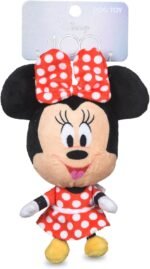 Disney for Pets Minnie Mouse Plush Squeaky Dog Toy 6in Dog Toys | Plush Squeaker Toy for Dogs Inspired by Minnie Mouse, Mickey and Friends - Image 2