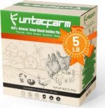 Dried Worms Black Solider Fly Larvae 5LB, Superior to Mealworms Chicken Treat, 86x Calcium Than Meal Worms, 100% Non-GMO Organic Chicken Feed (2.27 Kg) - Image 2