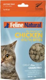Feline Natural - Grain-Free Freeze Dried Cat Treats - Chicken, 1.76oz - Image 2