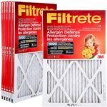 Filtrete 16x25x1 Furnace Filter, MPR 1000, MERV 11, Allergen Defense Odor Reduction 3-Month Pleated 1-Inch Air Filters, 6 Filters - Image 2