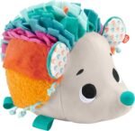 Fisher-Price Baby Toy Cuddle ‘n Snuggle Hedgehog Plush with Sounds for Sensory Developmental Play Newborns Ages 3+ Months - Image 2