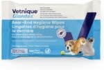 Glandex Dog Wipes Cleansing & Deodorizing Hygienic Anal Gland Grooming Wipes for All Pets - by Vetnique Labs (100ct) - Image 2