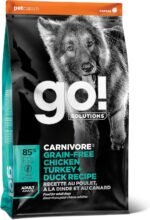 Go! Solutions Carnivore Grain-Free Chicken Turkey + Duck Adult Dog Food - Image 2