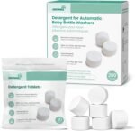 Grownsy Bottle Washer Tablets 200 Count, Detergent Tablets Compatible with All Brands of Baby Bottle Washers, Cleans Milk Residue on Bottles, Pump Parts, and Baby Feeding Essentials - Image 2