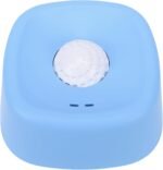 Haofy Slow Feeder Lick Bowl Spill Proof Liquid Treat Dispenser Dog Licking Ball for Bone Broth Yogurt Puree Pet Feeding Bowl (Blue) - Image 2