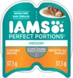 IAMS Perfect PORTIONS Indoor Wet Cat Food Cuts in Gravy - Chicken Flavour, 75g Tray (24 Pack) - Image 2