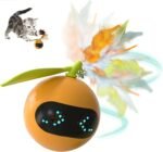 Interactive Cat Toys Ball for Indoor Cats - Interactive Toys Ball with Tail,Smart Obstacle Avoidance and Auto Restart,Cat Puzzle Toys for Bored Indoor Cats of All Ages - Image 2