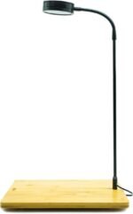 LED Aquarium Light, 360-Degree Full Spectrum Led Light with Bamboo Board, 10W Nano Fish Tank Light, USB Powered, Flat Nano Aquarium Light, Fish Tank Light Suitable for Plant Growth (L) - Image 2