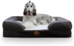 Laifug Large Orthopedic Premium Memory Foam Dog Bed, with Washable and Removable Suede Cover, Waterproof Liner and Non-Slip Bottom Protect The Dog Bed, Grey, Large(38''x30''x9'' - Image 2