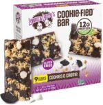 Lenny & Larry's Cookie-fied® Bar – Cookies & Creme Protein Bars 9 x 45g – Healthy Snack – Gluten free Power Bar, Keto Friendly, Non-GMO & Vegan - Image 2