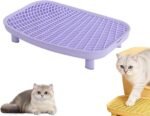 Litter Box Step, Waterproof & Litter Catcher Tray, Tracking for Easy Litter-Box Cleaning Mat and - Image 2