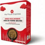 Ma Poule Express Dried Mealworms for Wild Birds, Chickens, Ducks – 1 lb (0.45 kg) | Approx. 16,000 Mealworms | High Protein Natural Feed Supplement - Image 2