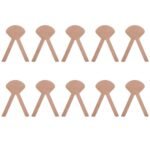 Nasal Tube Holder - Nasogastric Feeding Tube Fastener Catheter Fixed Tape Sticker Nursing Supplies for Home care, Clinic, 10 pcs (V type-10Pcs) - Image 2