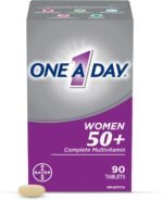 One A Day Multivitamin For Women 50 Plus - Daily Vitamins For Women With Vitamin A, B6, B12, C, D, E, Biotin, Calcium, Magnesium & Zinc, Helps Support Immune Function, Bone Health And More, 90 Tablets - Image 2