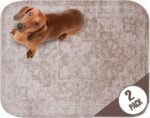 PUPIBOO Washable Pee Pads for Dogs and Cats - Super Absorbent Reusable Puppy Training Pads - 100% Waterproof, Leak-Proof & Non-Slip Whelping Pads for Pet Housebreaking - Image 2