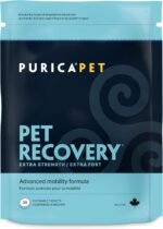 PURICA Pet Recovery Extra Strength, 30 Chewable Tablets, Advanced Mobility Supplement for Dogs & Cats with Glucosamine, MSM, L-lysine & Hyaluronic Acid - Image 2