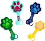 Personalized Paw Shaped Dog Food Scoop,Custom Pet Name Scooper Pet Kibble Scoop Food Dispenser Dog Cat Measuring Cup 1 Cup Custom Pet Accessories Gift for Dog Lover (16oz-2 Cup) - Image 2