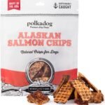 Polka Dog Bakery Single Ingredient Salmon Chips for Dogs Treat, 4 Oz - Image 2