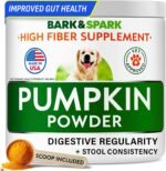 Pumpkin Powder for Dogs - Powdered High Fiber Supplement and Stool Softener - Treat Diarrhea, Constipation, Upset Stomach, Food Sensitivity - Improve Digestion - 230g (8oz) - Image 2