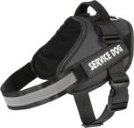 Service Dog Harness - No Pull Easy Adjustable Vest with Reflective Straps & Breathable Mesh Padding, Comfortable Support for Small Medium Large Dogs - Image 2